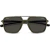 Carrera Eyewear X Ducati 55mm Carduc Rectangle Sunglasses In Multi