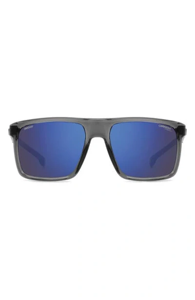 Carrera Eyewear X Ducati 57mm Rectangular Sunglasses
