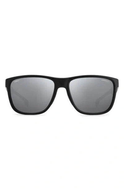 Carrera Eyewear X Ducati 57mm Rectangular Sunglasses In Black