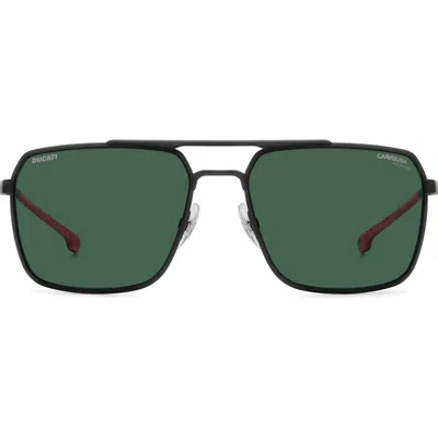 Carrera Eyewear X Ducati 59mm Carduc Rectangle Sunglasses In Multi