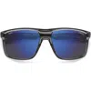 Carrera Eyewear X Ducati Carduc 60mm Rectangular Sunglasses