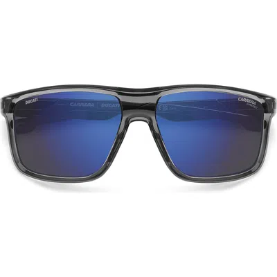 Carrera Eyewear X Ducati Carduc 60mm Rectangular Sunglasses