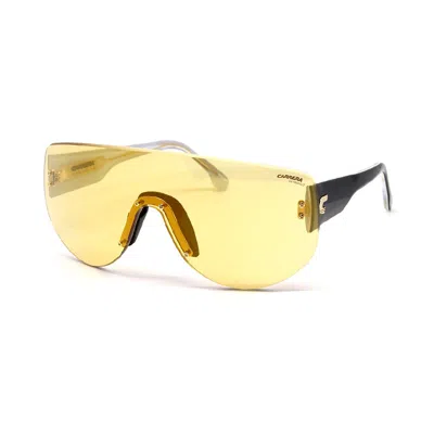 Carrera Flaglab 12 04cw Et Yellow Black/yellow Gold Mirror In White