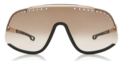 Carrera Flaglab 16 Fg4/86 Men's Sunglasses Gold Size 99 In Metallic