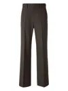 Carrera Flared Trousers In Brown
