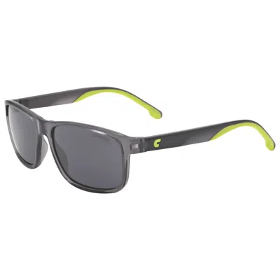 Carrera For Teens Unisex 54 Mm Green Sunglasses In Gray