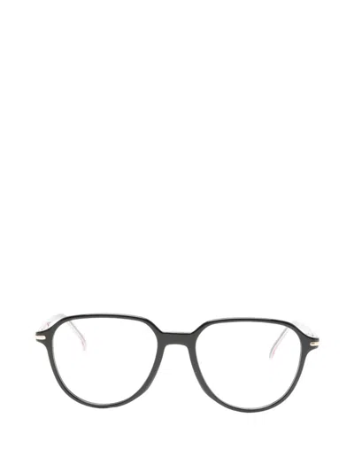 Carrera Geometric-frame Glasses In Black