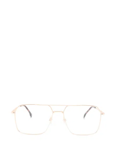 Carrera Geometric-frame Glasses In Gold