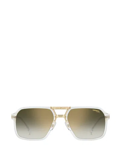 Carrera Geometric-frame Sunglasses In Neutral