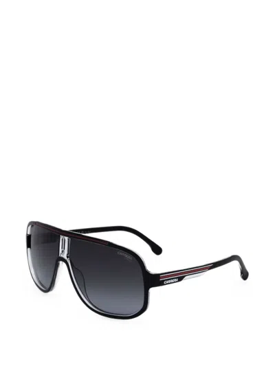 Carrera Geometric-frame Sunglasses In Black