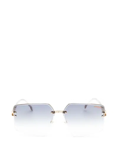 Carrera Geometric-frame Sunglasses In Blue
