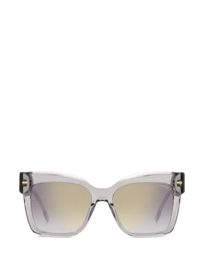 Carrera Geometric-frame Sunglasses In Gray