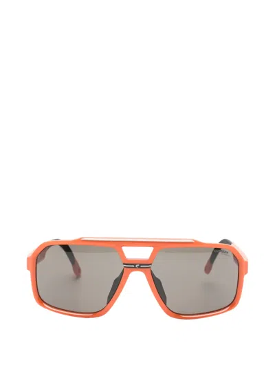 Carrera Geometric-frame Sunglasses In Pink