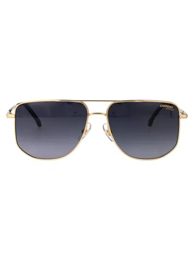 Carrera Gold Black_ Stainless Steel Sunglasses