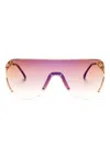 Carrera Gold Copp Metal Sunglasses In Multi