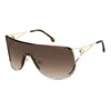 Carrera Gold Havn Metal Sunglasses In Black