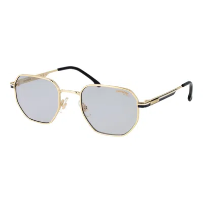 Carrera Gold Metal Sunglasses In Blue
