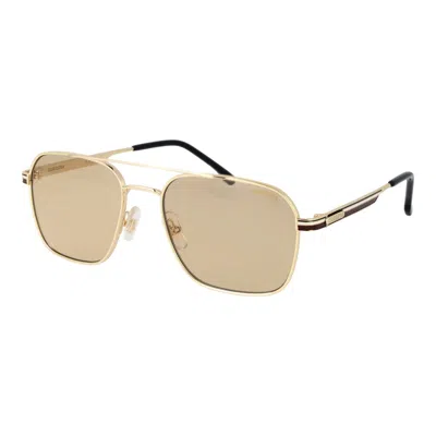 Carrera Gold Metal Sunglasses In Brown