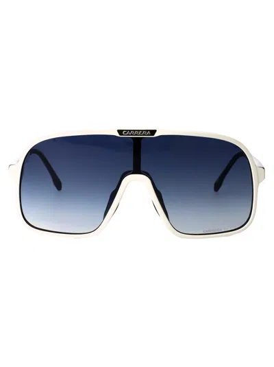 Carrera Gradient Lens Sunglasses In White