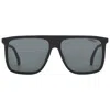 Carrera Green Browline Men's Sunglasses  172/n/s 0003/qt 58 In Black