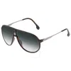 Carrera Green Gradient Pilot Sunglasses Ca1034s 0086 63 In Green