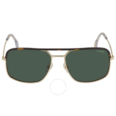 Carrera Green Navigator Men's Sunglasses  152/s 0pef/qt 60 In Gold / Green