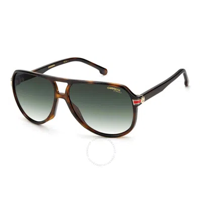 Carrera Unisex 1045/s Sunglasses In Havana/green Shaded In Multi