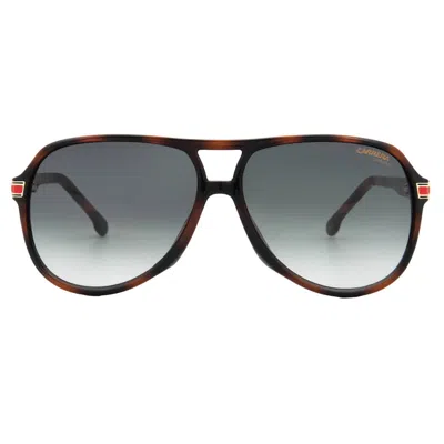 Carrera Green Shaded Pilot Unisex Sunglasses  1045/s 0086/9k 61 In Multi