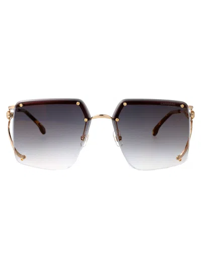 Carrera Grey Gold Stainless Steel Sunglasses