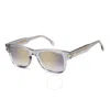 Carrera Grey Gradient Gold Mirror Square Men's Sunglasses  330/s 0kb7/fq 50
