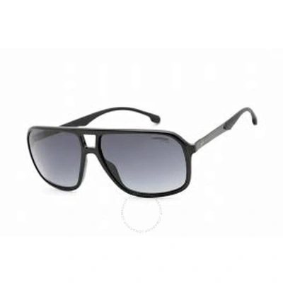 Carrera Grey Gradient Navigator Men's Sunglasses  8035/s 0807/9o In Black / Grey