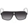 Carrera Grey Gradient Navigator Unisex Sunglasses  1001/s 0p56/9o 62 In Grey