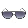 Carrera Grey Gradient Pilot Men's Sunglasses  257/s 0807/9o 60 In Grey