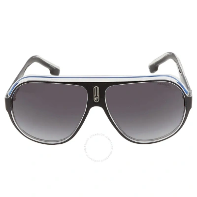 Carrera Grey Gradient Pilot Men's Sunglasses Speedway/n0t5c 63 In Black / Grey / White