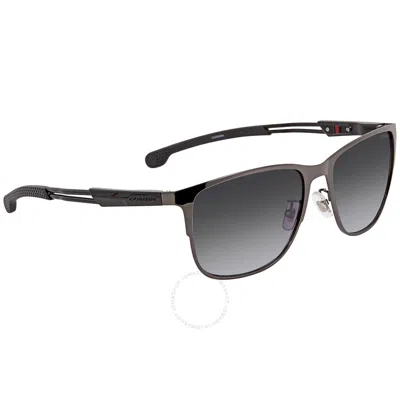 Carrera Grey Gradient Rectangular Men's Sunglasses  4014/gs 0v81/9o 58 In Gray
