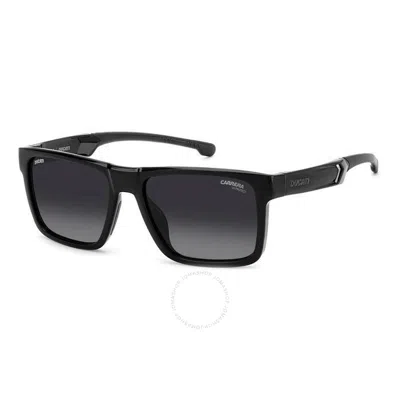 Carrera Grey Gradient Square Men's Sunglasses  Ducati 021/s 0807/9o 55 In Black