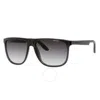 Carrera Grey Gradient Square Unisex Sunglasses  5003/s 0ddl/jj 58