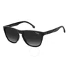 Carrera Grey Gradient Square Unisex Sunglasses  8058/s 0807/9o 56