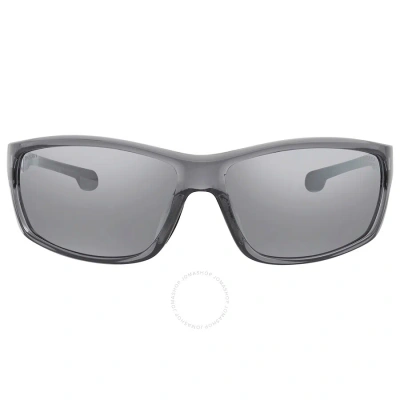 Carrera Grey Mirror Wrap Men's Sunglasses  Ducati 002/s 0r6s/t4 68 In Gray