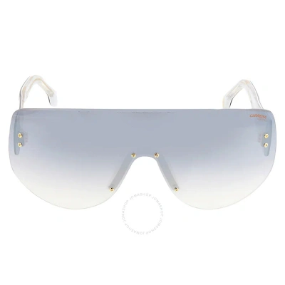Carrera Grey Mirrorshade Silver Shield Unisex Sunglasses Flaglab 12 079d/ic 99 In Black / Grey / Silver