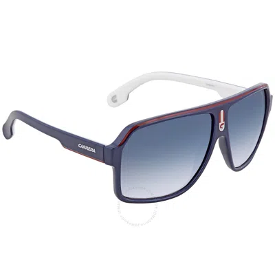 Carrera Grey Multilayer Navigator Unisex Sunglasses  1001/s 08ru/km 62 In Blue
