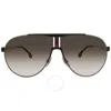 Carrera Grey Pilot Unisex Sunglasses  1005/s 02m2/ha 66 In Grey