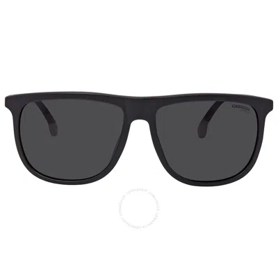 Carrera Grey Rectangular Men's Sunglasses  218./s 0003/ir 58