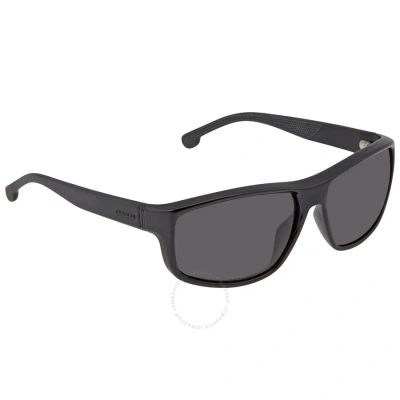 Carrera Grey Rectangular Men's Sunglasses  8038/s 0807/ir 61