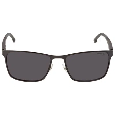CARRERA GREY RECTANGULAR MEN'S SUNGLASSES CARRERA 8048/S 0807/IR 58