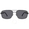 Carrera Grey Rectangular Men's Sunglasses  8063/s 0kj1/ir 61