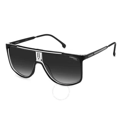 Carrera Men's 1056/s Sunglasses In Black White / Dark Grey Sf In Black / Dark / Grey