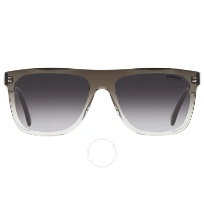 Carrera Grey Shaded Browline Men's Sunglasses  267/s 02m0/9o 56