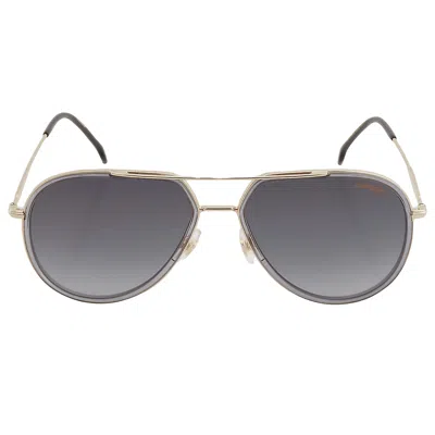 Carrera Grey Shaded Pilot Unisex Sunglasses  295/s 0kb7/9o 58