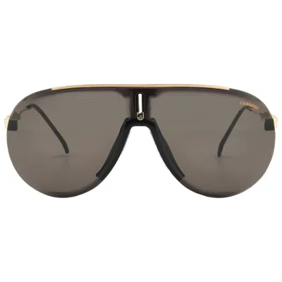 Carrera Grey Shaded Pilot Unisex Sunglasses Superchampion 02m2/2k 99 In Gray
